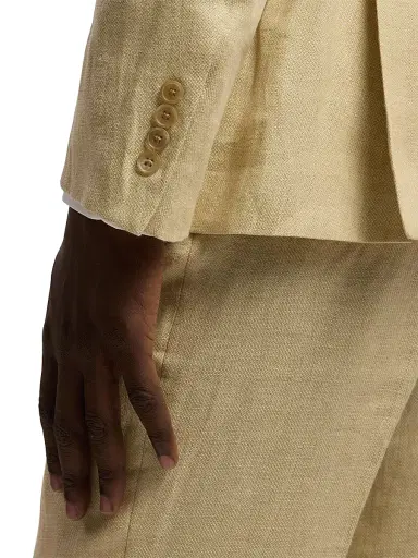 Ralph Lauren Purple Label Men's Kent Linen Sport Coat - Sand | Thumbnail 8 Ralph Lauren Purple Label Men's Kent Linen Sport Coat - Sand | Thumbnail 8