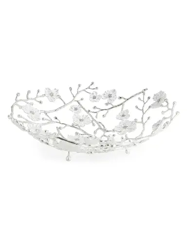 Michael Aram Silver Orchid Basket | Thumbnail 3 Michael Aram Silver Orchid Basket | Thumbnail 3