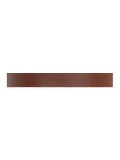 Ralph Lauren Purple Label Men's Vachetta Leather Belt - Tan Silver - Size 42 | Thumbnail 2 Ralph Lauren Purple Label Men's Vachetta Leather Belt - Tan Silver - Size 42 | Thumbnail 2