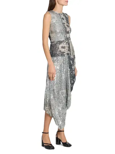 Maison Margiela Women's Sequin Floral Sleeveless Top - Multicolor Variant - Size Small | Thumbnail 4 Maison Margiela Women's Sequin Floral Sleeveless Top - Multicolor Variant - Size Small | Thumbnail 4
