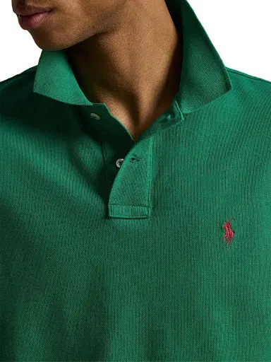 Polo Ralph Lauren Men's Logo Cotton Mesh Polo | Thumbnail 5 Polo Ralph Lauren Men's Logo Cotton Mesh Polo | Thumbnail 5