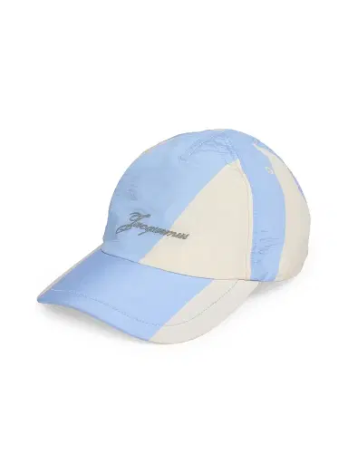 Jacquemus Men's La Casquette Baluchon Baseball cap - Print Maxi Stripes Diagon | Thumbnail 1 Jacquemus Men's La Casquette Baluchon Baseball cap - Print Maxi Stripes Diagon | Thumbnail 1