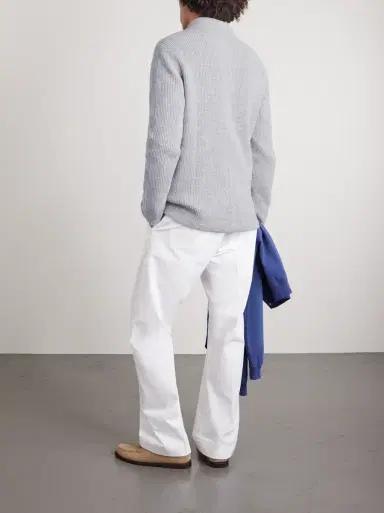 POLO RALPH LAUREN KIDS Ribbed Cotton Cardigan | Thumbnail 4 POLO RALPH LAUREN KIDS Ribbed Cotton Cardigan | Thumbnail 4