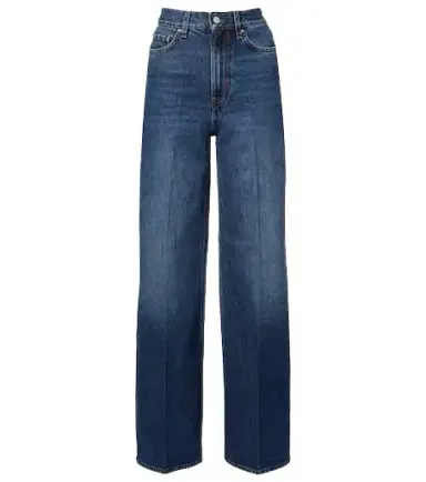 TOTEME High-rise wide-leg jeans | Thumbnail 1 TOTEME High-rise wide-leg jeans | Thumbnail 1