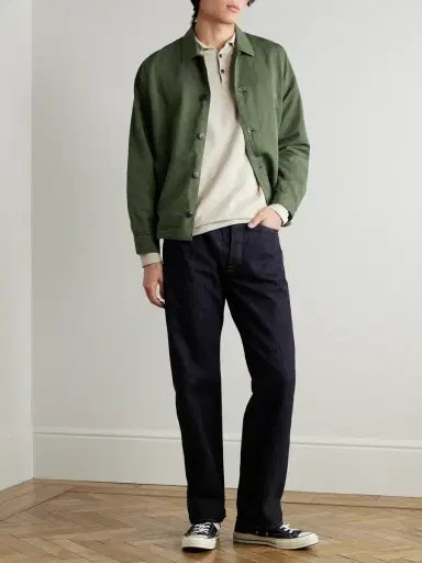 Sunspel Cotton and Linen-Blend Jacket | Thumbnail 2 Sunspel Cotton and Linen-Blend Jacket | Thumbnail 2