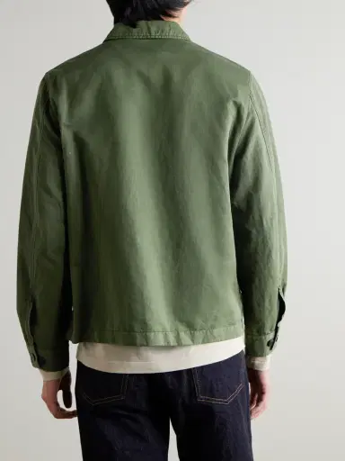Sunspel Cotton and Linen-Blend Jacket | Thumbnail 4 Sunspel Cotton and Linen-Blend Jacket | Thumbnail 4