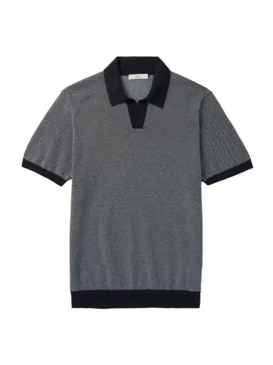 MR P. Honeycomb-Knit Organic Cotton Polo Shirt | Thumbnail 1 MR P. Honeycomb-Knit Organic Cotton Polo Shirt | Thumbnail 1