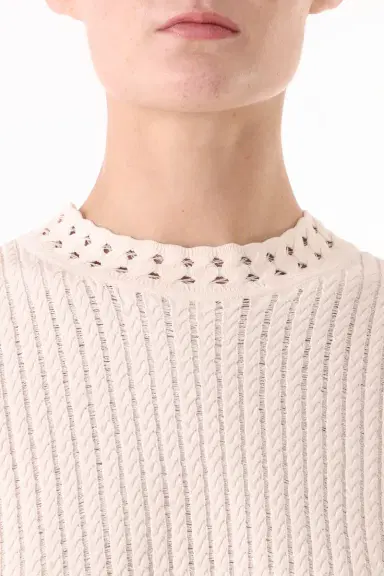Jason Wu Collection CABLE KNIT SLEEVELESS TOP | Thumbnail 5 Jason Wu Collection CABLE KNIT SLEEVELESS TOP | Thumbnail 5