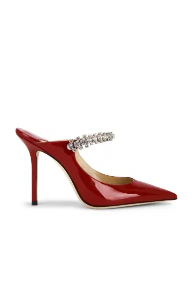Jimmy Choo Bing Patent Leather 100 Mule | Thumbnail 1 Jimmy Choo Bing Patent Leather 100 Mule | Thumbnail 1