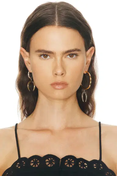 Isabel Marant Bryne Asymmetric Earrings | Thumbnail 2 Isabel Marant Bryne Asymmetric Earrings | Thumbnail 2