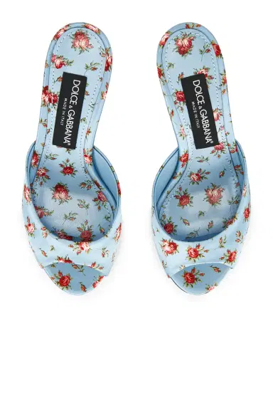 Dolce & Gabbana Mid Sandal | Thumbnail 4 Dolce & Gabbana Mid Sandal | Thumbnail 4