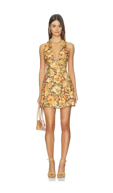Faithfull Bianca Mini Dress | Thumbnail 1 Faithfull Bianca Mini Dress | Thumbnail 1