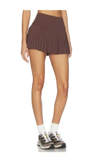 Gold Hinge Pleated Tennis Skirt | Thumbnail 2 Gold Hinge Pleated Tennis Skirt | Thumbnail 2