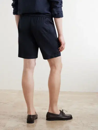 Boglioli Straight-Leg Stretch Cotton and Linen-Blend Shorts - Men | Thumbnail 4 Boglioli Straight-Leg Stretch Cotton and Linen-Blend Shorts - Men | Thumbnail 4