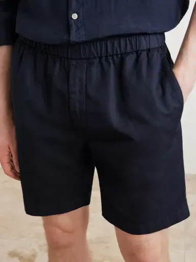 Boglioli Straight-Leg Stretch Cotton and Linen-Blend Shorts - Men | Thumbnail 5 Boglioli Straight-Leg Stretch Cotton and Linen-Blend Shorts - Men | Thumbnail 5