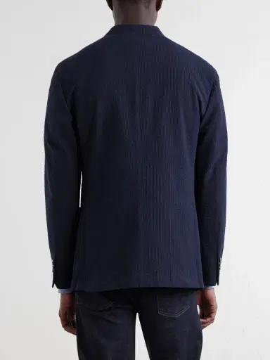 Boglioli Cotton-Seersucker Blazer - Men | Thumbnail 4 Boglioli Cotton-Seersucker Blazer - Men | Thumbnail 4