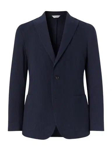 Boglioli Cotton-Seersucker Blazer - Men | Thumbnail 1 Boglioli Cotton-Seersucker Blazer - Men | Thumbnail 1