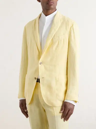 Boglioli Linen Suit Jacket - Men | Thumbnail 3 Boglioli Linen Suit Jacket - Men | Thumbnail 3