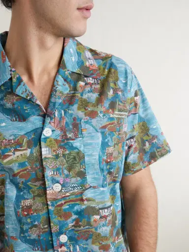 Derek Rose Ledbury 100 Printed Cotton Pyjama Set - Men | Thumbnail 5 Derek Rose Ledbury 100 Printed Cotton Pyjama Set - Men | Thumbnail 5