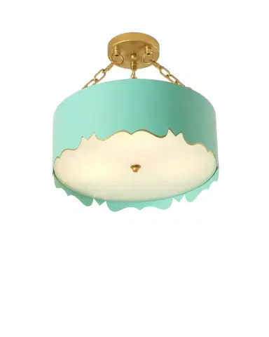 Old World Design Mollie Pendant with Gold Accents | Thumbnail 1 Old World Design Mollie Pendant with Gold Accents | Thumbnail 1