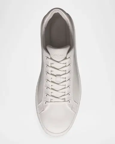 Allen Edmonds Men's Barnes Leather Low-Top Sneakers | Thumbnail 4 Allen Edmonds Men's Barnes Leather Low-Top Sneakers | Thumbnail 4