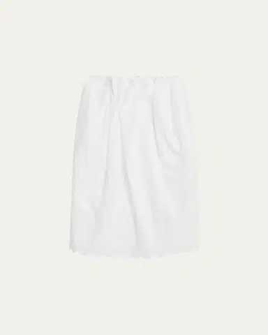 Simone Rocha Pleated Waist Eyelet Embroidered Midi Pencil Skirt | Thumbnail 5 Simone Rocha Pleated Waist Eyelet Embroidered Midi Pencil Skirt | Thumbnail 5