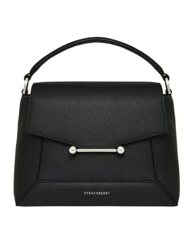 Strathberry Mosaic Flap Leather Top Handle Bag | Thumbnail 1 Strathberry Mosaic Flap Leather Top Handle Bag | Thumbnail 1