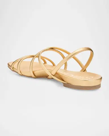 PEDRO GARCIA Biddy Laminated Leather Strappy Crisscross Sandals | Thumbnail 4 PEDRO GARCIA Biddy Laminated Leather Strappy Crisscross Sandals | Thumbnail 4