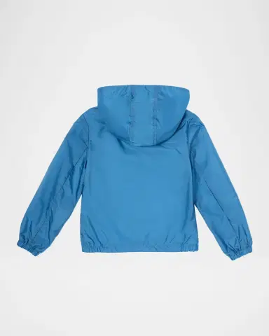 Moncler Boy's New Urville Hooded Rain Jacket, Size 12-14 | Thumbnail 2 Moncler Boy's New Urville Hooded Rain Jacket, Size 12-14 | Thumbnail 2