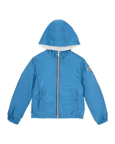 Moncler Boy's New Urville Hooded Rain Jacket, Size 12-14 | Thumbnail 1 Moncler Boy's New Urville Hooded Rain Jacket, Size 12-14 | Thumbnail 1