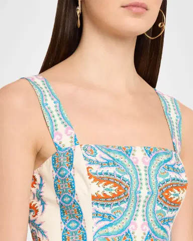 Cara Cara Julie Belted Poplin Midi Dress | Thumbnail 5 Cara Cara Julie Belted Poplin Midi Dress | Thumbnail 5
