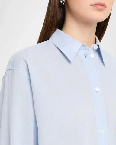 Toteme Garderob Oversized Linen-Cotton Shirt | Thumbnail 5 Toteme Garderob Oversized Linen-Cotton Shirt | Thumbnail 5