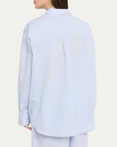Toteme Garderob Oversized Linen-Cotton Shirt | Thumbnail 8 Toteme Garderob Oversized Linen-Cotton Shirt | Thumbnail 8