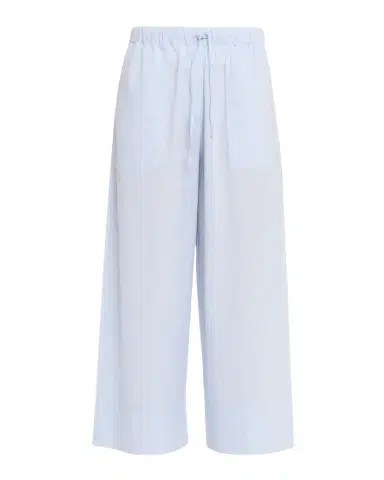 Toteme Cotton-Linen Wide-Leg Drawstring Summer Trousers | Thumbnail 1 Toteme Cotton-Linen Wide-Leg Drawstring Summer Trousers | Thumbnail 1