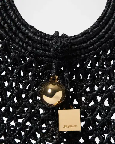 Jacquemus The Spiaggia Coeur Woven Heart Top-Handle Bag | Thumbnail 3 Jacquemus The Spiaggia Coeur Woven Heart Top-Handle Bag | Thumbnail 3