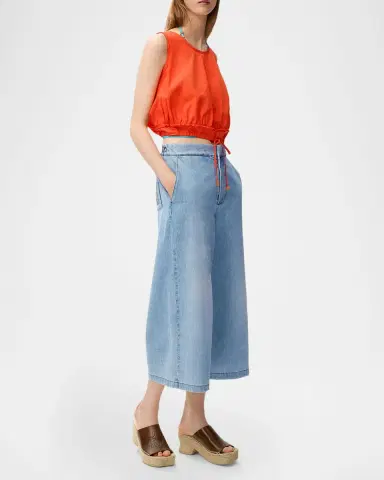 LOEWE x Paula's Ibiza Cropped Wide-Leg Pants | Thumbnail 2 LOEWE x Paula's Ibiza Cropped Wide-Leg Pants | Thumbnail 2