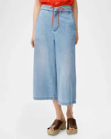 LOEWE x Paula's Ibiza Cropped Wide-Leg Pants | Thumbnail 4 LOEWE x Paula's Ibiza Cropped Wide-Leg Pants | Thumbnail 4