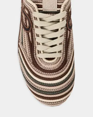 Loewe x Paula's Ibiza Men's Yago Multi-Corded Low-Top Sneakers | Thumbnail 3 Loewe x Paula's Ibiza Men's Yago Multi-Corded Low-Top Sneakers | Thumbnail 3