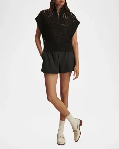 Varley Gaines Half-Zip Knit Vest | Thumbnail 2 Varley Gaines Half-Zip Knit Vest | Thumbnail 2