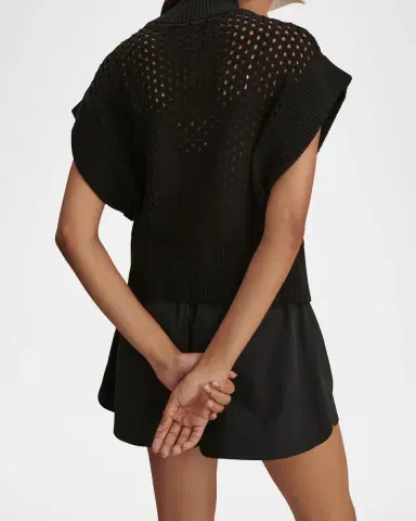 Varley Gaines Half-Zip Knit Vest | Thumbnail 3 Varley Gaines Half-Zip Knit Vest | Thumbnail 3