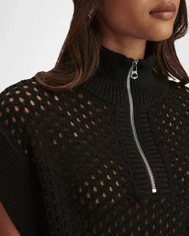 Varley Gaines Half-Zip Knit Vest | Thumbnail 5 Varley Gaines Half-Zip Knit Vest | Thumbnail 5