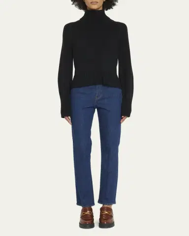 Veronica Beard Lerato Cashmere Turtleneck Sweater | Thumbnail 2 Veronica Beard Lerato Cashmere Turtleneck Sweater | Thumbnail 2