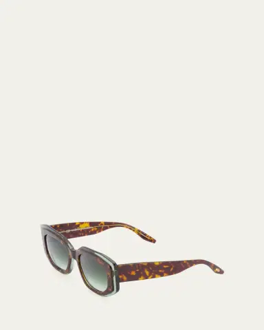 BARTON PERREIRA Crescendo Square Acetate Sunglasses | Thumbnail 3 BARTON PERREIRA Crescendo Square Acetate Sunglasses | Thumbnail 3