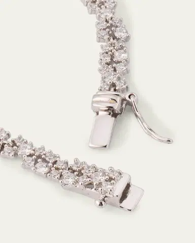 Shashi Kalista Pave Tennis Necklace | Thumbnail 4 Shashi Kalista Pave Tennis Necklace | Thumbnail 4