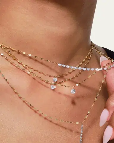 Lana Quarter Carat Floating Diamond Necklace | Thumbnail 2 Lana Quarter Carat Floating Diamond Necklace | Thumbnail 2