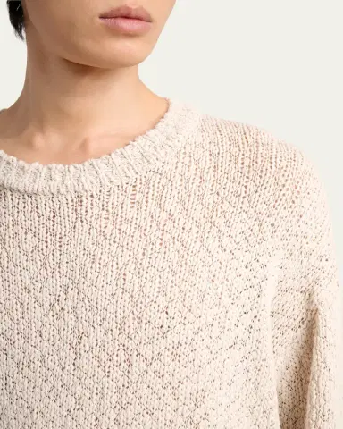 Homme Plissé Issey Miyake Men's Risotto Cotton Texture-Knit Crewneck Sweater | Thumbnail 5 Homme Plissé Issey Miyake Men's Risotto Cotton Texture-Knit Crewneck Sweater | Thumbnail 5
