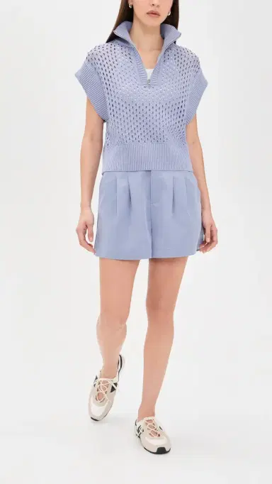 Varley Tansy Woven Shorts 3 Thistle Down | Thumbnail 5 Varley Tansy Woven Shorts 3 Thistle Down | Thumbnail 5