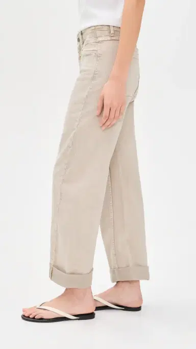 Le Jean Selena Crop Jeans Desert Sands | Thumbnail 4 Le Jean Selena Crop Jeans Desert Sands | Thumbnail 4