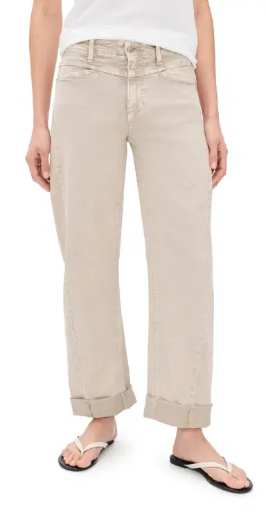 Le Jean Selena Crop Jeans Desert Sands | Thumbnail 1 Le Jean Selena Crop Jeans Desert Sands | Thumbnail 1