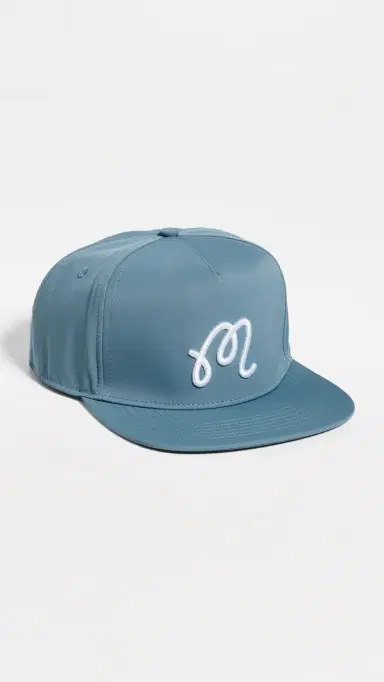 Malbon Snapback Cap Aegean Blue One Size | Thumbnail 2 Malbon Snapback Cap Aegean Blue One Size | Thumbnail 2